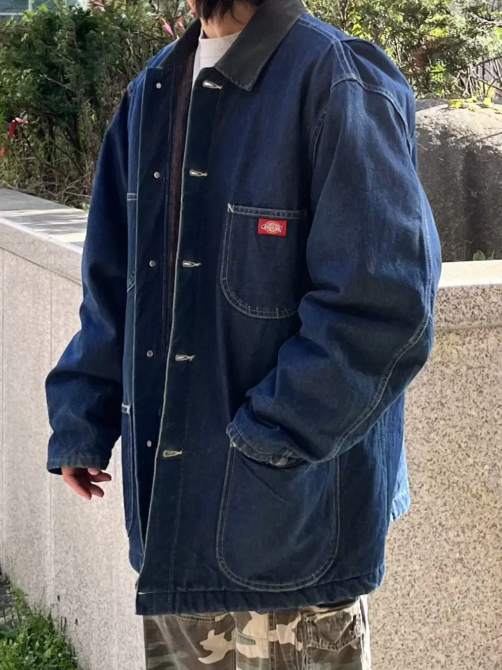 90s Dickies 디키즈 데님 초어 코트